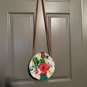 Wicker style purse